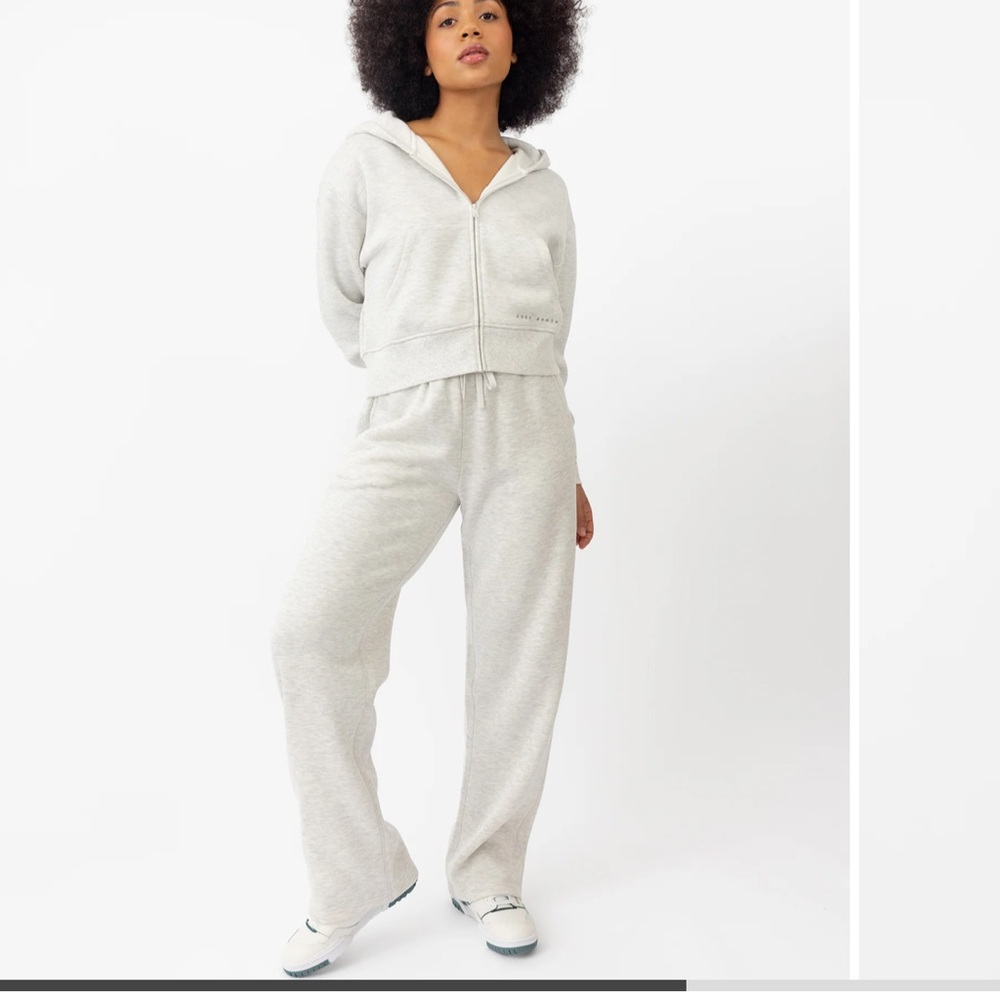 Women's Cozy Earth Gray Hoodie and Pants Set